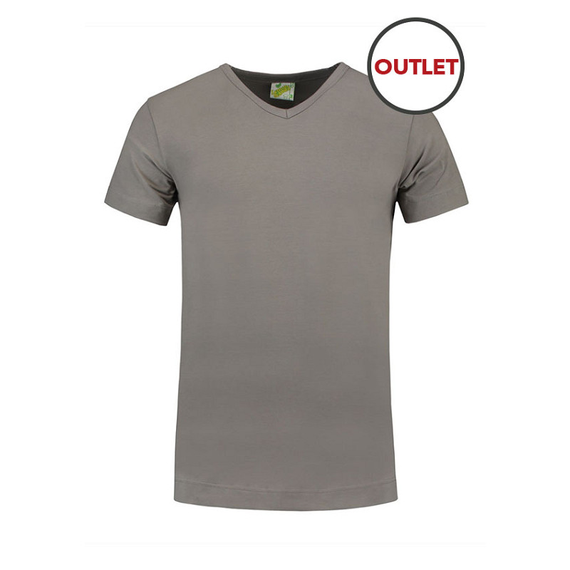 Lemon & Soda Cotton Elastane V-neck T-shirt